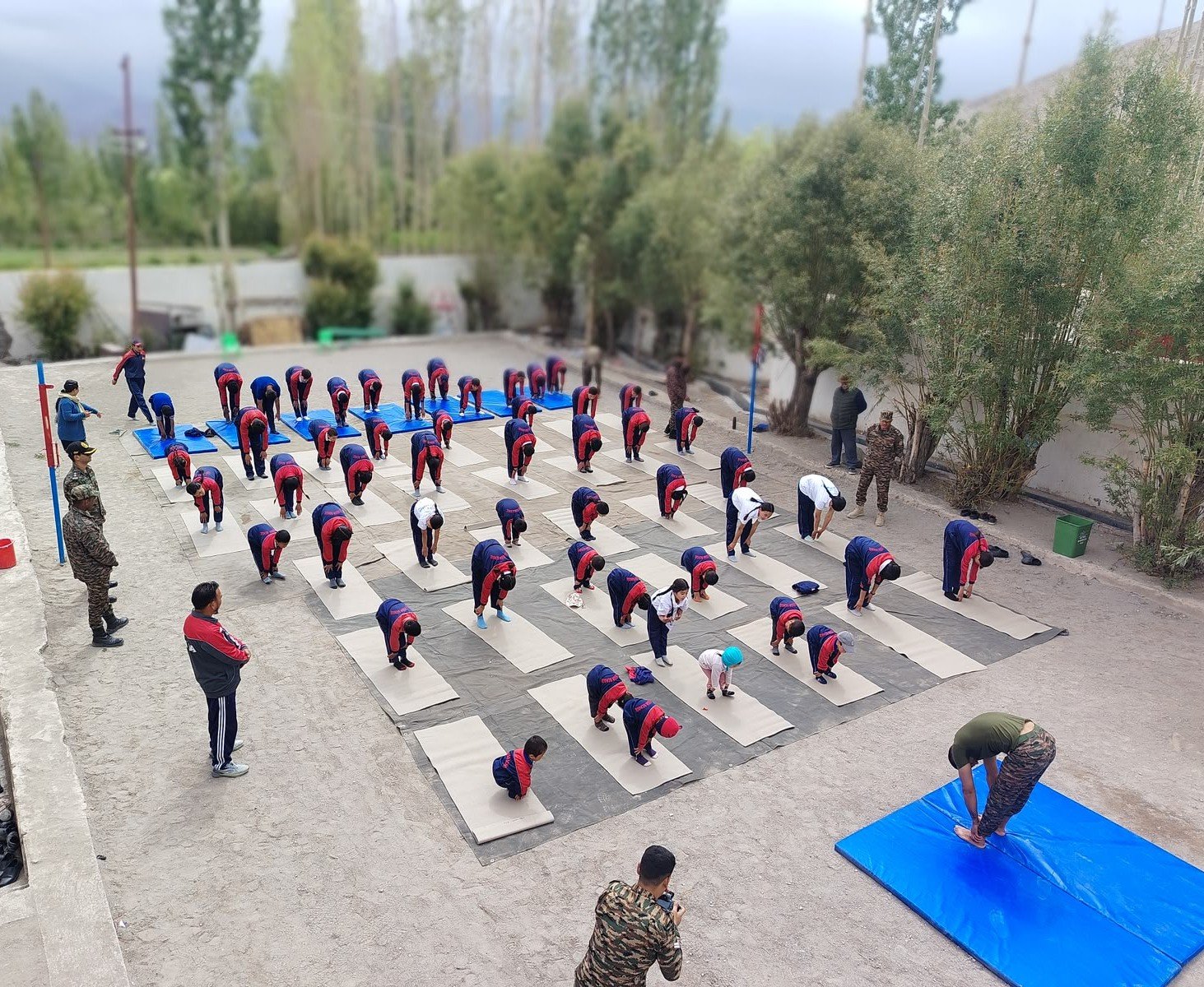 Yoga Day loading=